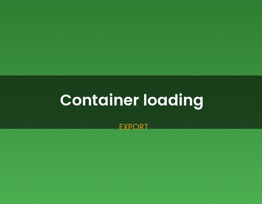 Container loading
