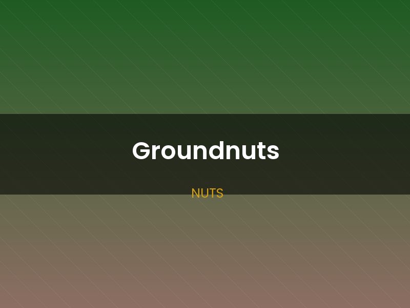 Groundnuts